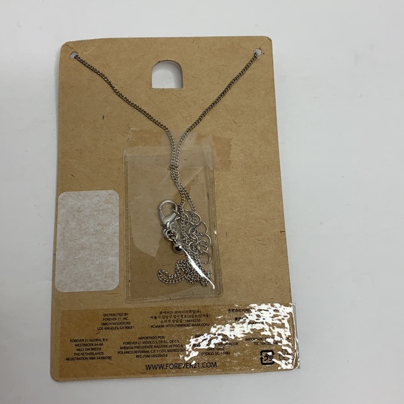 Forever 21 | Small Silver Elephant Necklace NWT - Picture 3 of 5